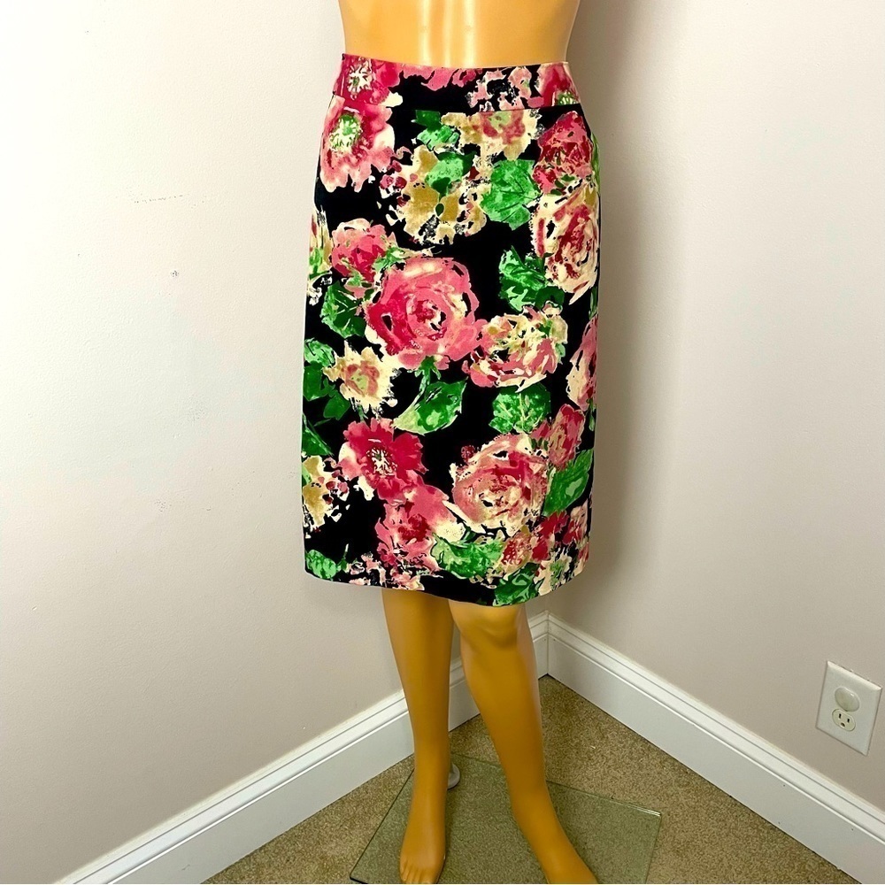 Talbots Pencil Skirt | Floral | Size 22WP